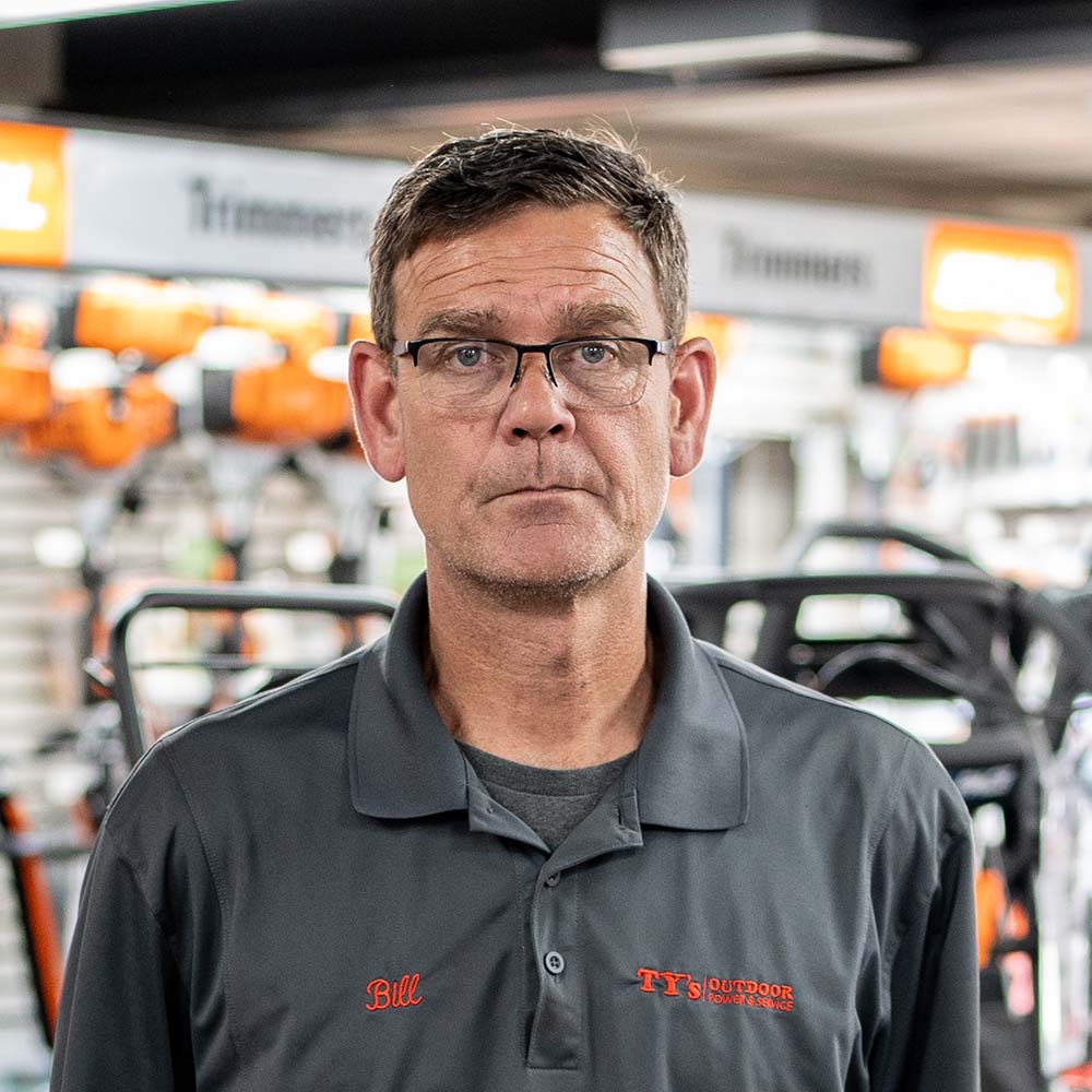 Bill Zimmer, Omaha Store Manager at Ty's Outdoor Power