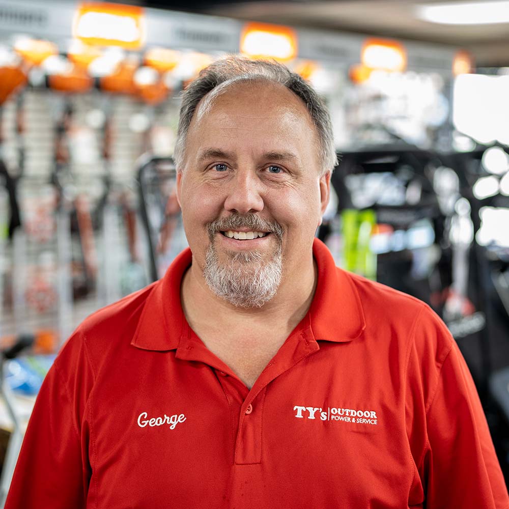 George Almgren, IT/Sales & Service Support at Ty's Outdoor Power