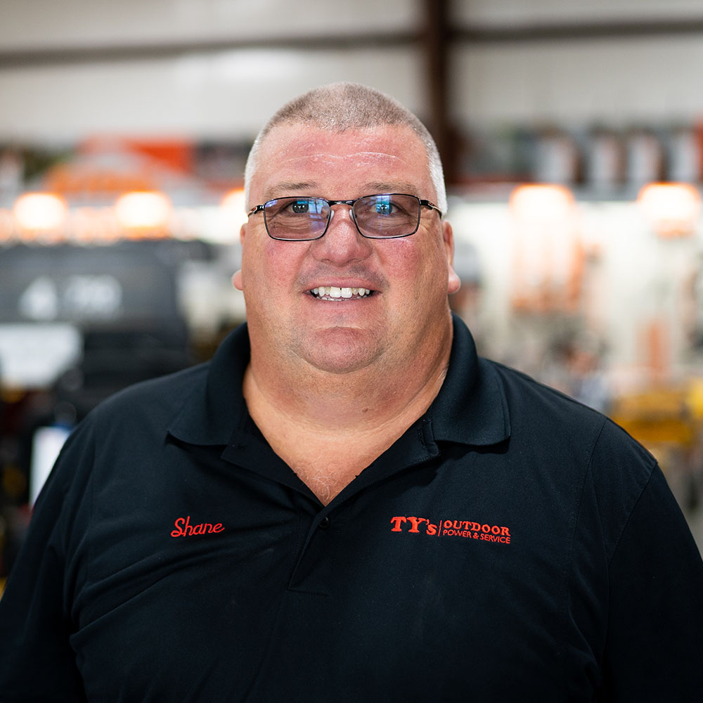 Shane Pieschke, Gretna Service Manager at Ty's Outdoor Power