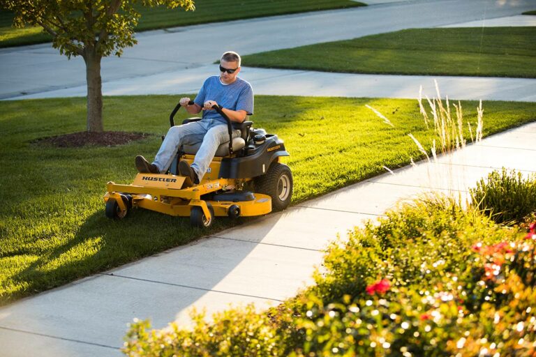 Ty's Outdoor Power Hustler zero-turn mower